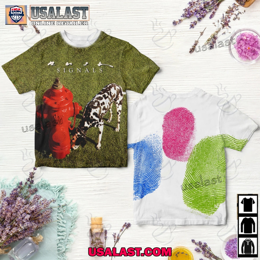 Rush Signals Album Cover 3D Shirt