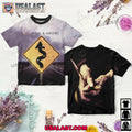 Rush Snakes & Arrows Album Cover 3D Shirt