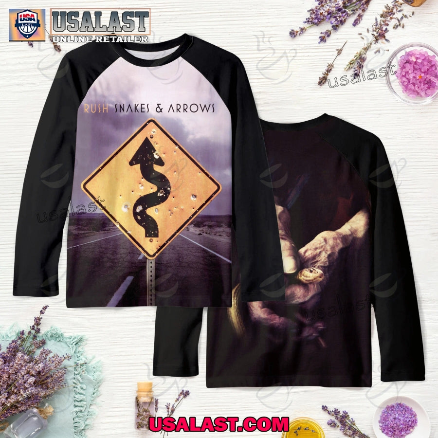 Rush Snakes & Arrows Album Cover 3D Shirt