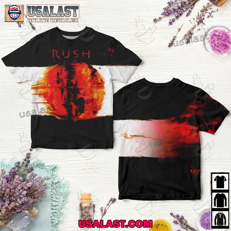 Rush Vapor Trails Album Cover 3D Shirt