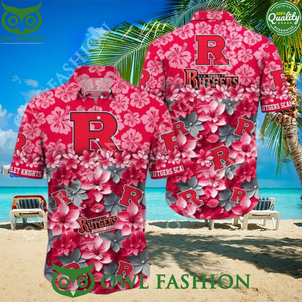 Rutgers Scarlet Knights NCAA Championship Hawaiian Shirt Trending Summer
