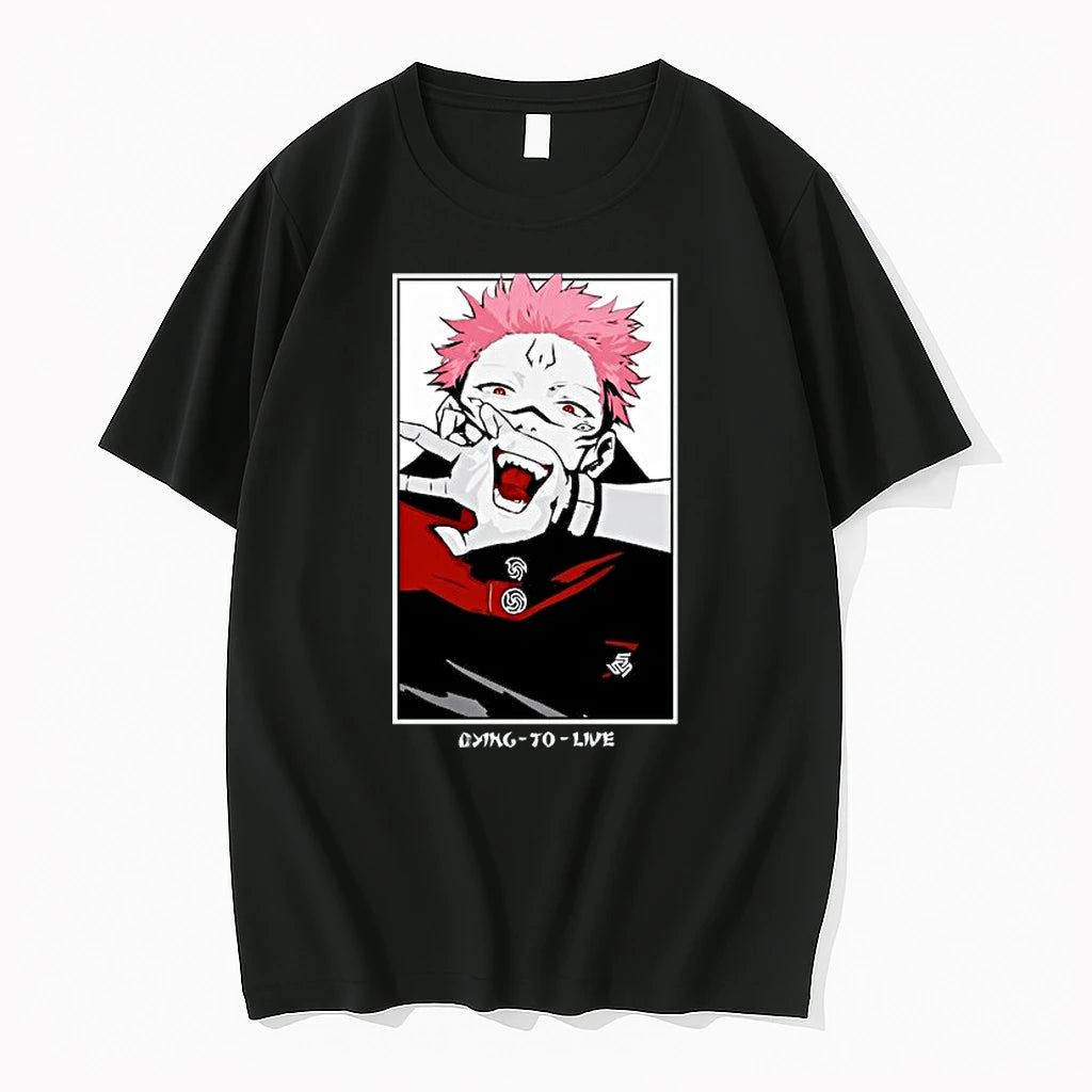 Ryomen Sukuna Jujutsu Kaisen Dying To Live Anime 0 Tshirts Sweater