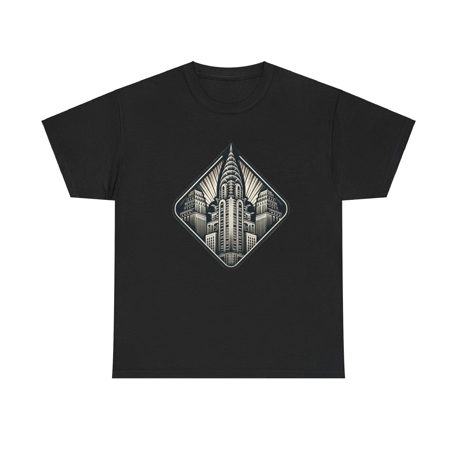 Unisex Adult T Shirt Chrysler Building Art Deco Vibes New York City Skyscraper