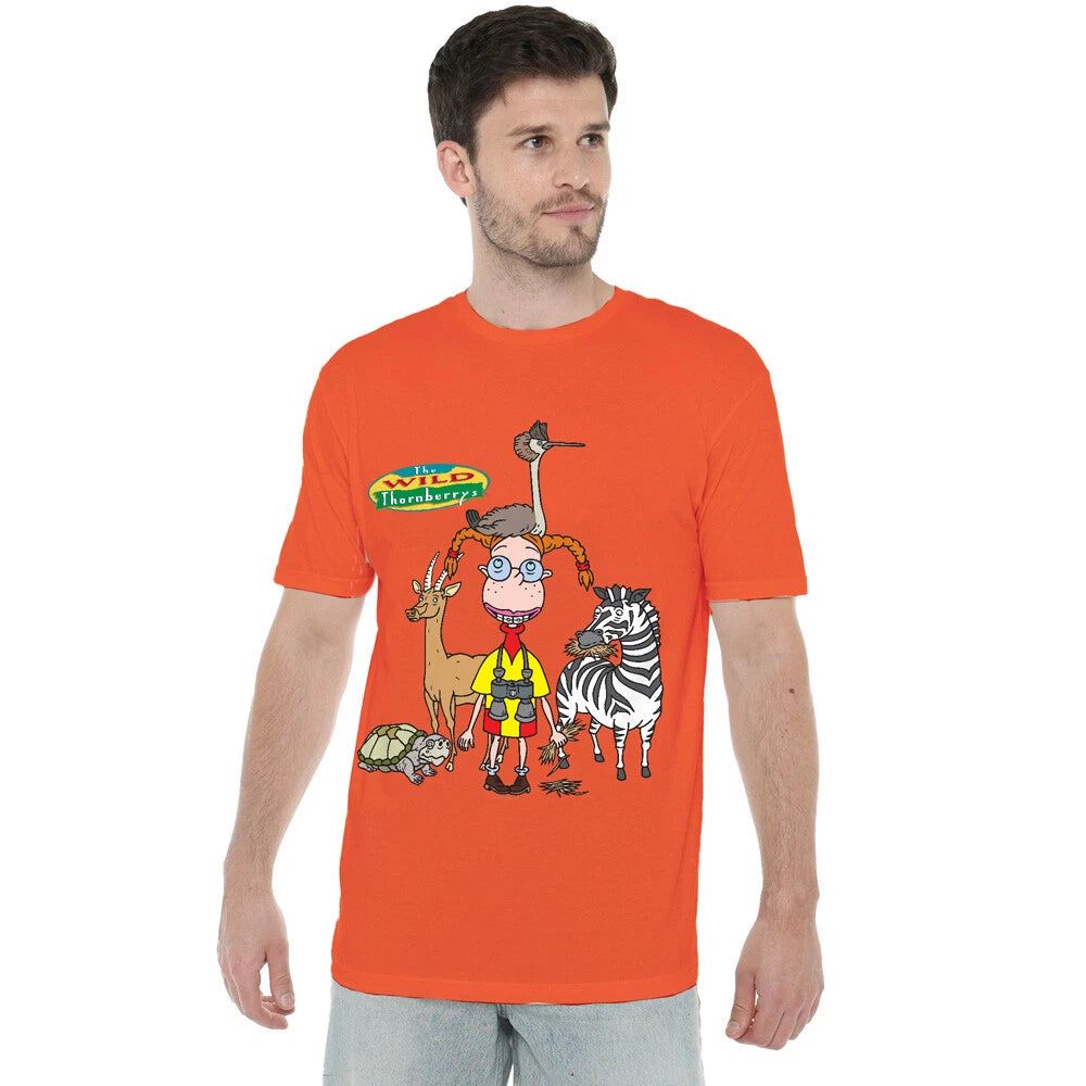 Wild Thornberrys Elizaâ€™S Safari T-Shirt S-4XL, Orange