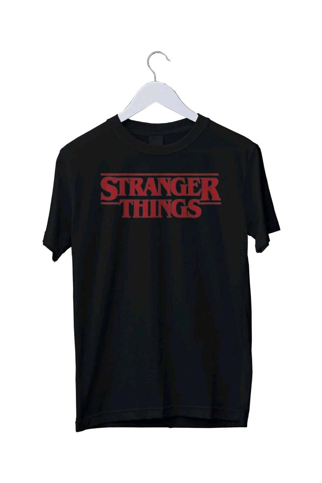 Netflix Stranger Things Simple Red Logo Graphic Print T-Shirt S M L XL 2 3 4 XL