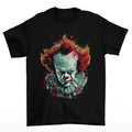 Pennywise IT T-Shirt Unisex Funny Horror Cotton Scary Adult Clown Halloween Fall