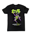 Dragon Ball Z Black Graphic T Shirt Cell Y2K Anime Streetwear Festival Small