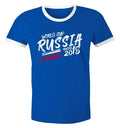 Men's T-Shirt Russia Russia Россия Fan Shirt World Cup Shirt Football