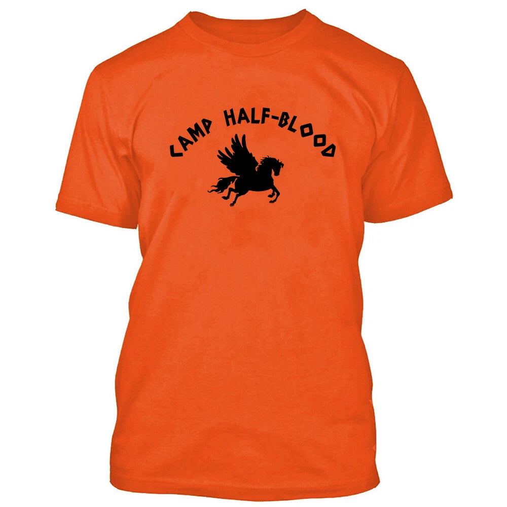 Camp Half-Blood Long Island MAN T-SHIRT Demi-God Greek Gods tees ALL COLOR