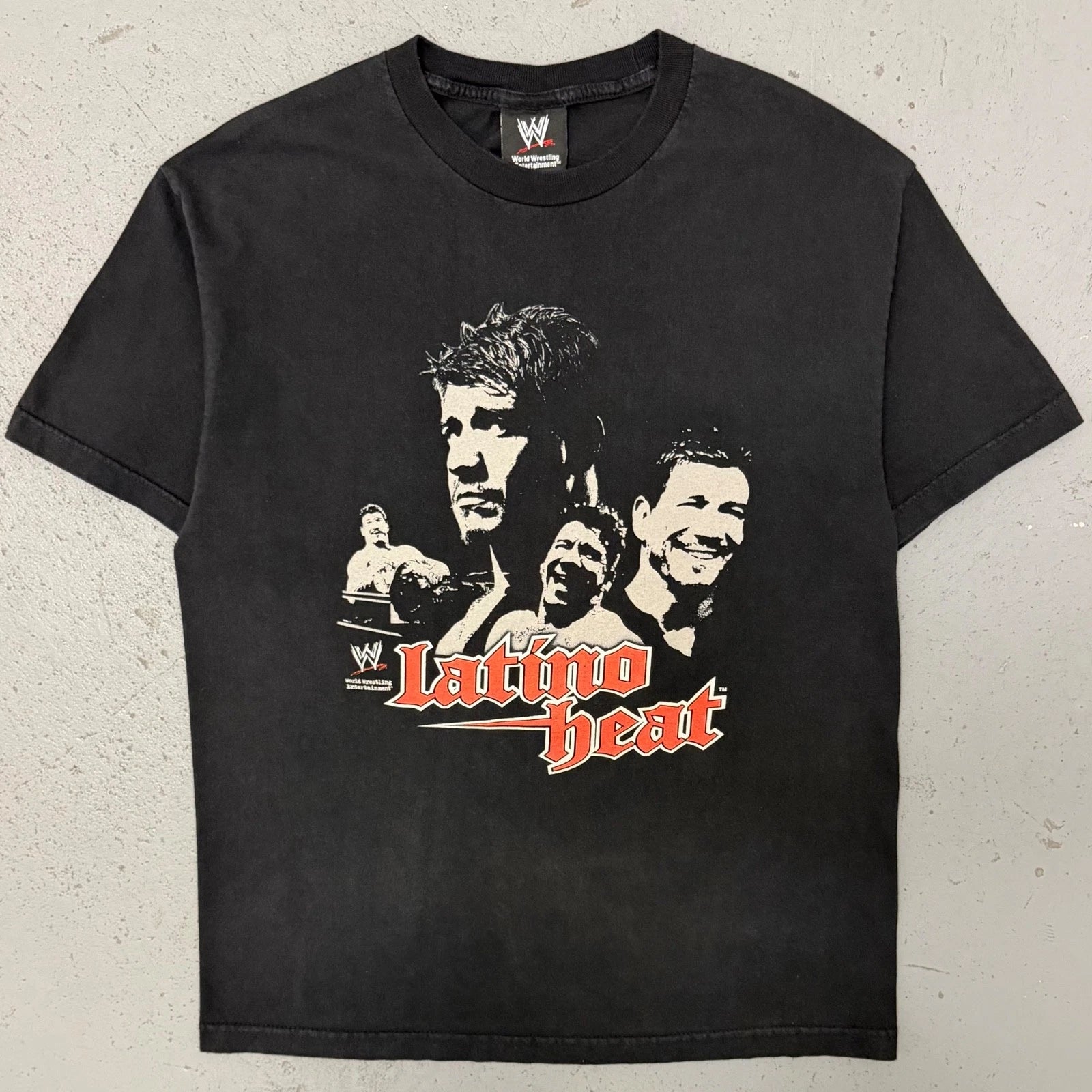 Vintage 2000s WWE Eddie Guerrero Latino Heat Rare Wrestling T Shirt Large
