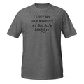 Funny BBQ T-Shirt "Lost My Self Respect" Grilling Pitmaster Unisex Gift Tee