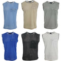 Mens Mesh Fishnet Vest Top Combat See Through Tank Men Military Fashion Urban