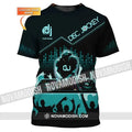 Custom Name Disc Jockey T-Shirt, DJ Shirt, Gift For DJ HS954