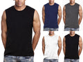 6 Pack Pro 5 Apparel Mens Muscle Shirts Tee SM-7X