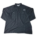 Habit Men's Long Sleeve Blue Springs 40+ UPF Quick Dry Shirt, TS10480