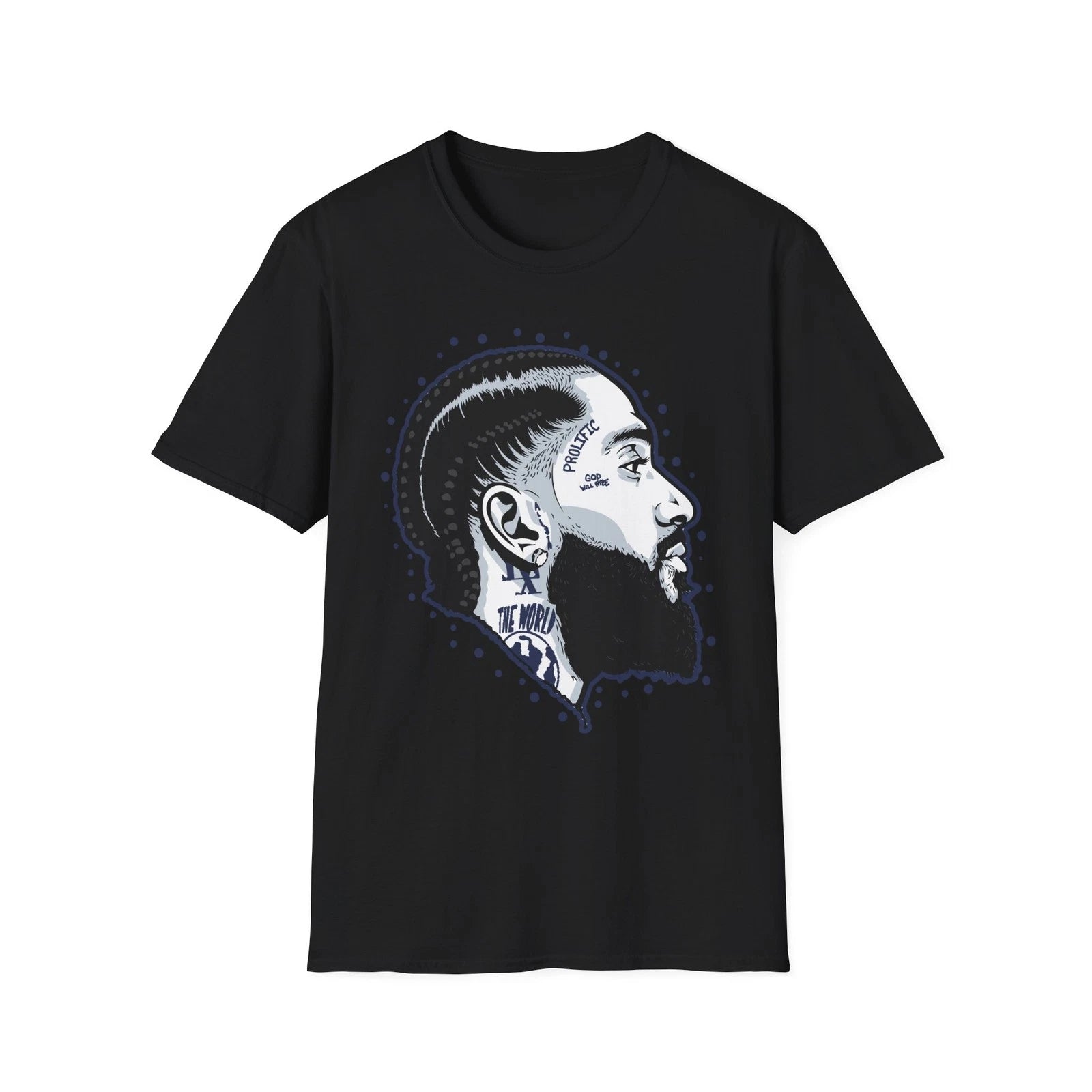 Nostalgic Tribute T-Shirt - Unisex Graphic Tee, Hip-Hop Fashion, Casual [...]