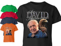 Sir David Attenborough Unisex T Shirt Cool Gift Fan Top Tee Men Women