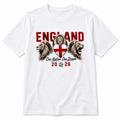 England One Nation One Dream T-Shirt World Cup 2026 Lions Football Fan Tee