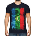 KARACHAY-CHERKESSIA GRUNGE FLAG MENS T-SHIRT TEE TOP FOOTBALL GIFT SHIRT