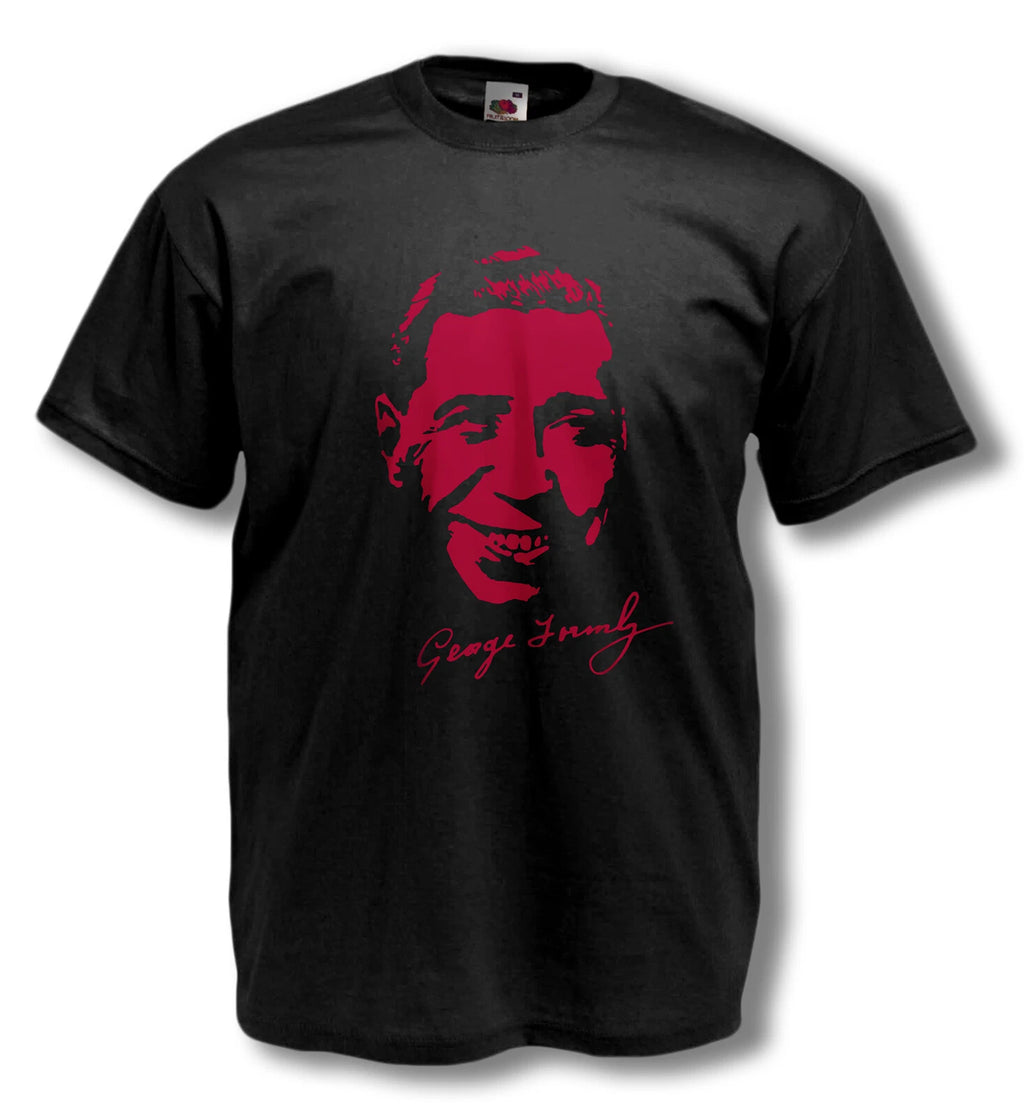 GEORGE FORMBY T-SHIRT - THE UKULELE MAN / Silver Screen Legend - Mens S to 5XL