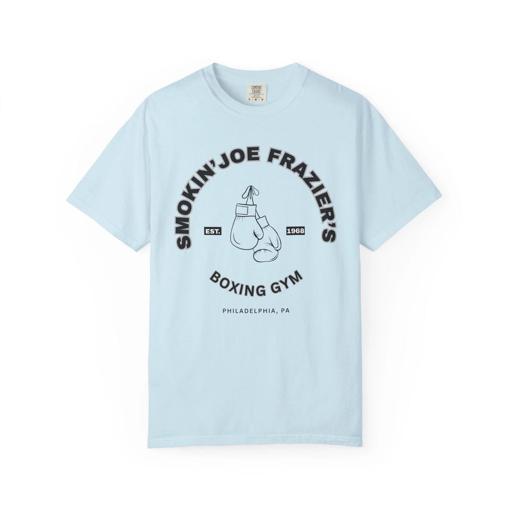 Joe Frazier Boxing Gym T-shirt, Unisex Garment-Dyed T-shirt, Ali-Frazier Shirt