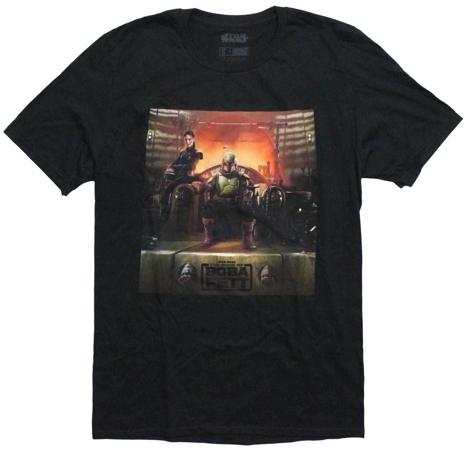 Star Wars New Adult T-Shirt - The Book of Boba Fett Opening Art