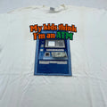 3D MONEY Vtg 90s MY KIDS THINK I'M AN ATM DAD T-Shirt XL funny joke costume