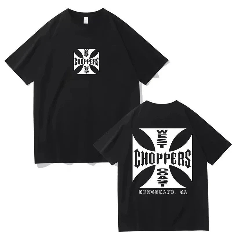 West Coast Choppers T-Shirt Mens Womens Cotton Short Sleeve Vintage Graphic Tee