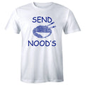Send Noods Funny Men's T-Shirt Japanese Ramen Noodles Foodie Tee
