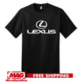 LEXUS BLACK T-SHIRT Logo IS F Sport Automotive Jdm Shirt Tee Motor NX RC LC