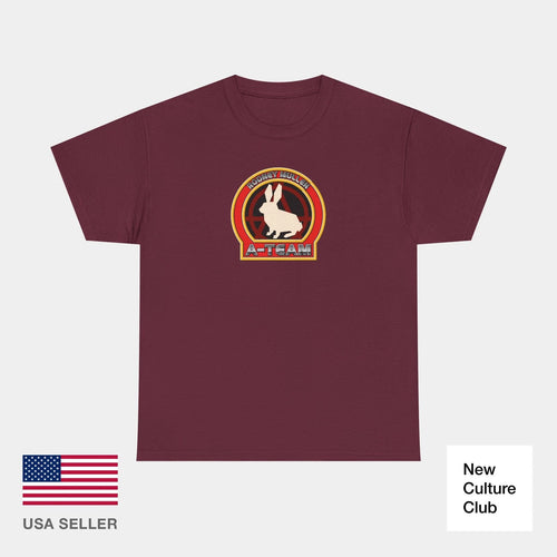90s A-Team Skateboard Rodney Mullen Crest 1997 Bunny T-Shirt Print - v.2025.11