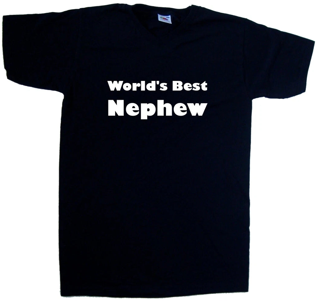 World's Best Nephew V-Neck T-Shirt