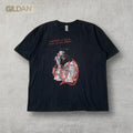 Graphic Print T-Shirt Artist Afrobeat Streetwear Relaxed fit Black from Japan