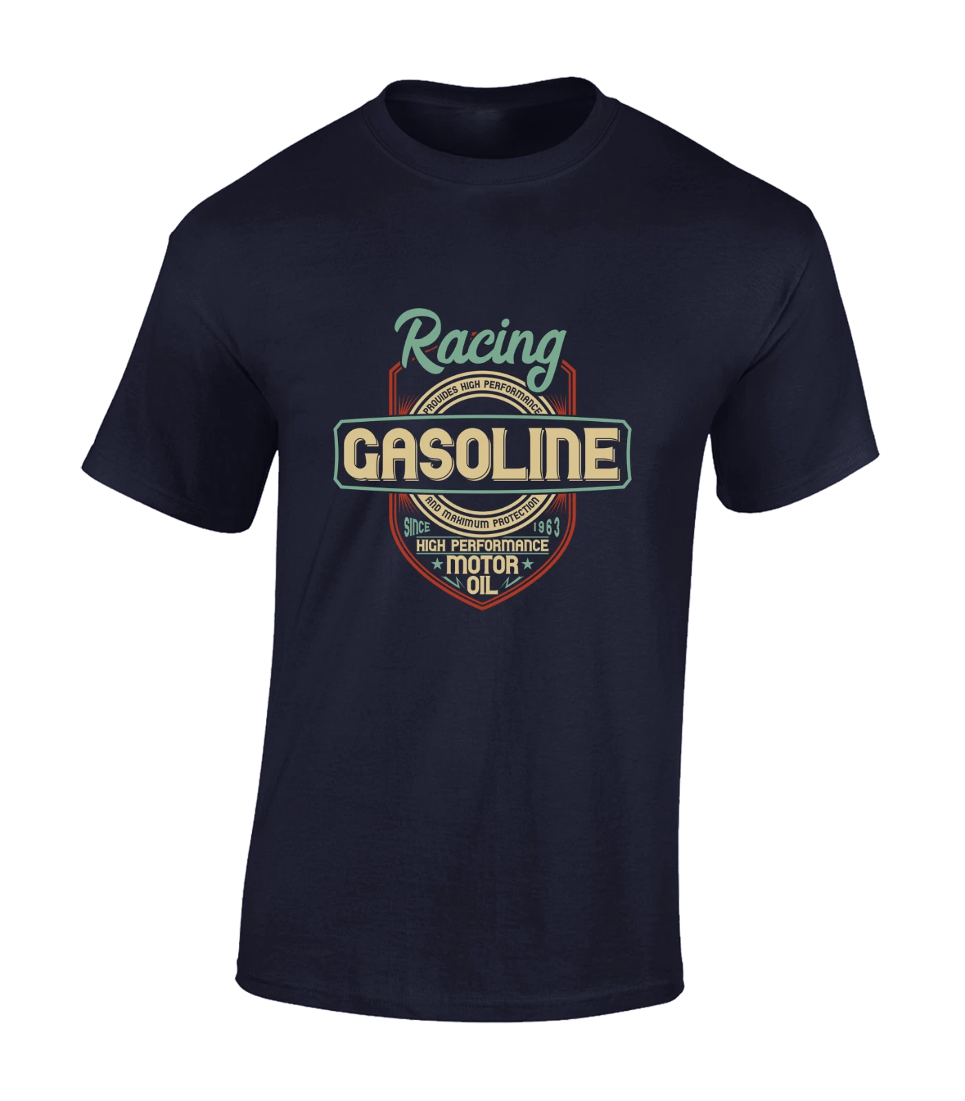 RACING GASOLINE MOTOR OIL MENS T SHIRT COOL CLASSIC CAR MOTORBIKE DESIGN GIFT