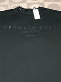 KENNETH COLE Men’s Big & Tall Black Graphic S/S Crew Neck Tee NWT Size 4X