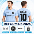 Reform UK 2026 T-Shirt Vote | Political Supporter Britain Great Farage Shirt