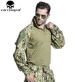 Emerson G3 Combat Shirt Airsoft Paintball Hunting BDU Military Tactical T-shirt