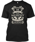 Team Murphy Name Legend Family T-Shirt Made in the USA Size S to 5XL