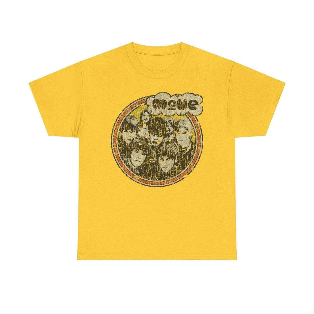 The Move 1965 Burmingham England Psych-Pop Rock Band T-shirt