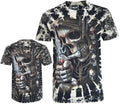 Tie Dye T-Shirt Grim Reaper Spirits of the Sword Fantasy Glow inthe Dark by Wild