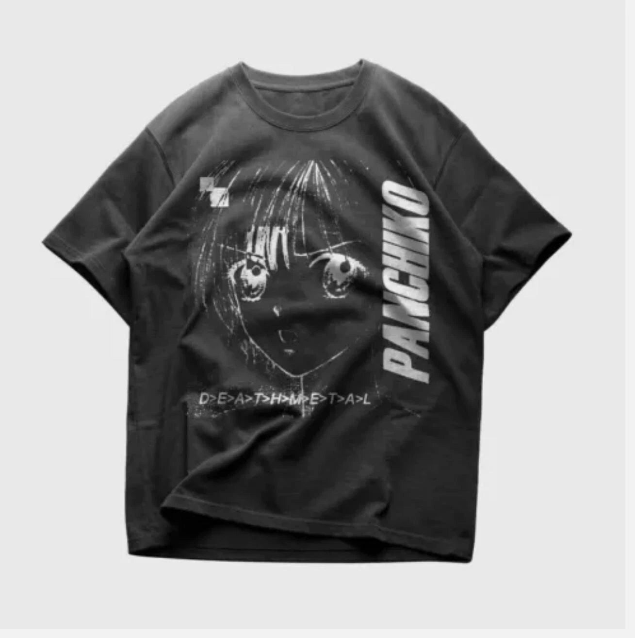 New Panchiko black T-shirt - Panchiko DEATHMETAL - Panchiko Album Shirt Reprint