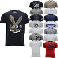 Mens Printed T Shirts French Connection Short Sleeve Summer FCUK Cotton Tees