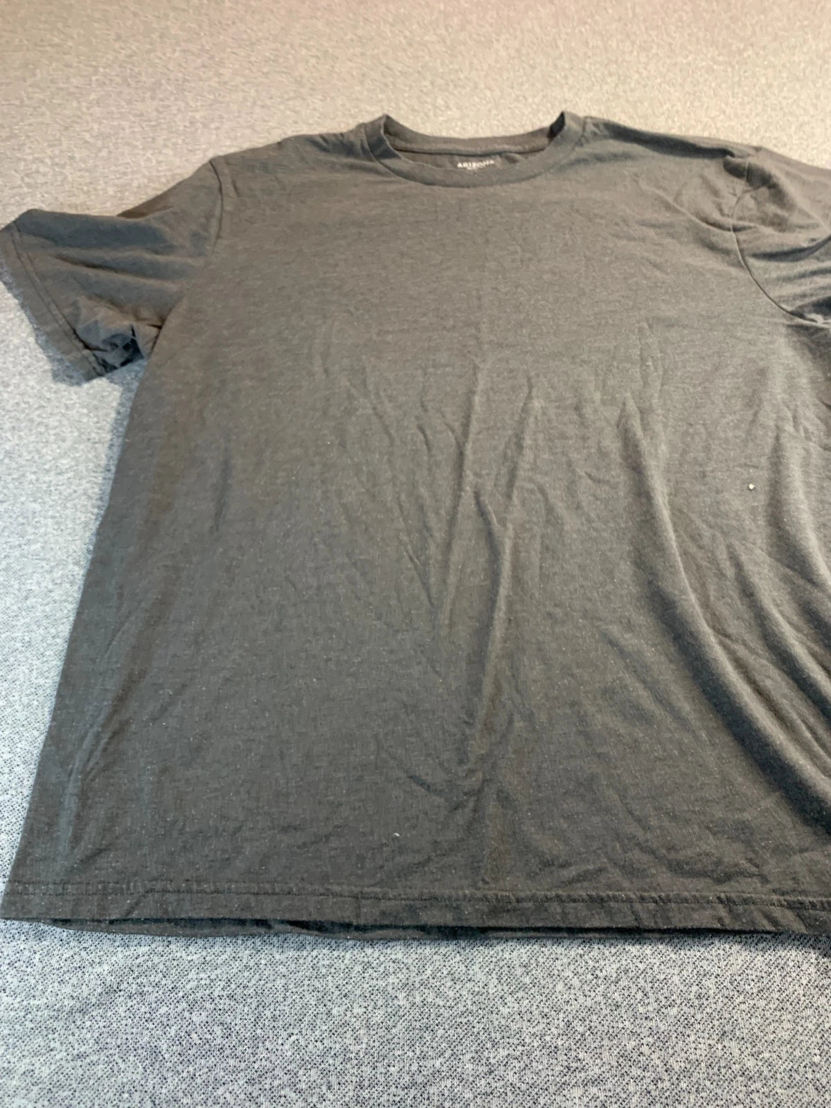 Arizona Jeans Co. T-Shirt Men's Large Gray Crew Neck Short Sleeve Performance