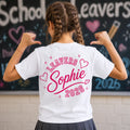Personalised School Leavers Girls 2026 T Shirt