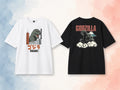GU Graphic T-Shirt GODZILLA Head Shinjuku Mt Fuji Japan Exclusive Limited Rare