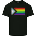 LGBTQ Flag Gay Pride Awareness Day LGBTQ Mens Cotton T-Shirt Tee Top