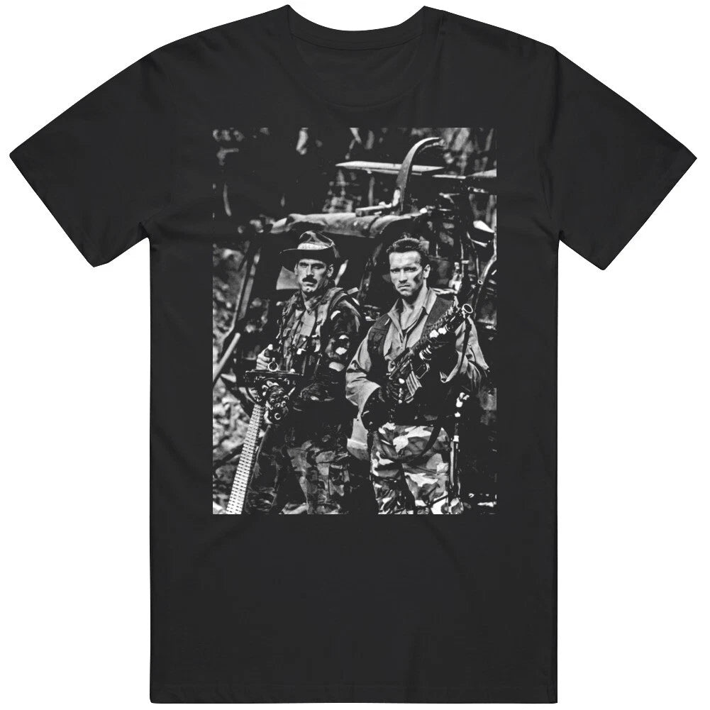Classic 80s Action Movie Predator Arnold Jesse The Body Movie Fan V3  T Shirt