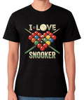 I Love Snooker Unisex T-Shirt