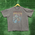 Nirvana MTV Unplugged in New York Grunge Band Distressed T-Shirt Size One Size