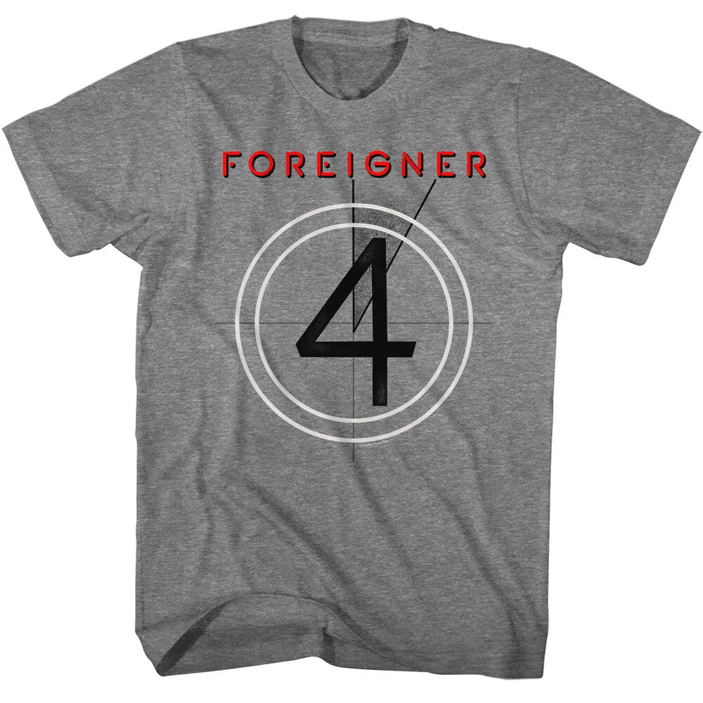Foreigner 4 Album Cover Men's T Shirt Rock Music Merch